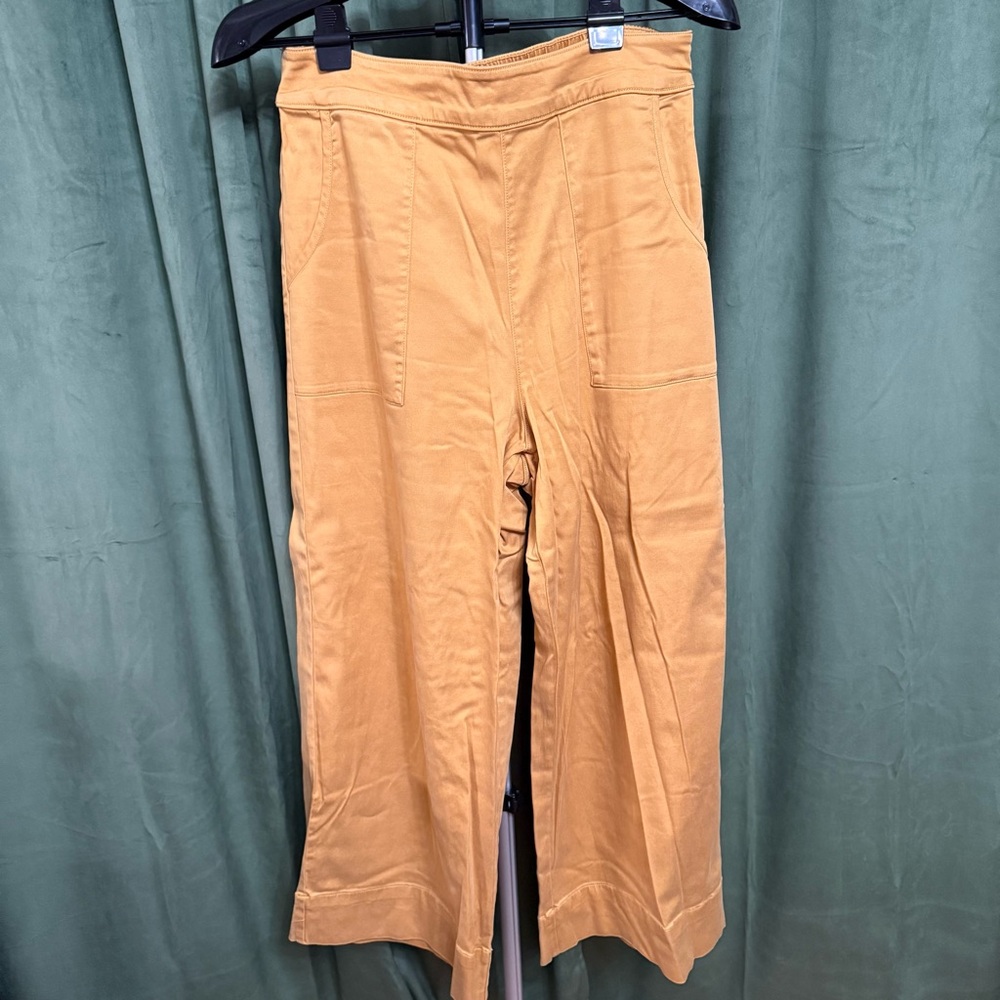 C & C California Golden Tan High-Waisted Pants - Size L